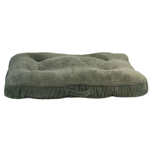 Tufted Extra Large Dog Mat Bed With Carry Handle